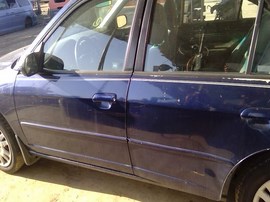 2005 HONDA CIVIC, NAVY BLUE, LX MODEL, 1.7L,AT.  A26221